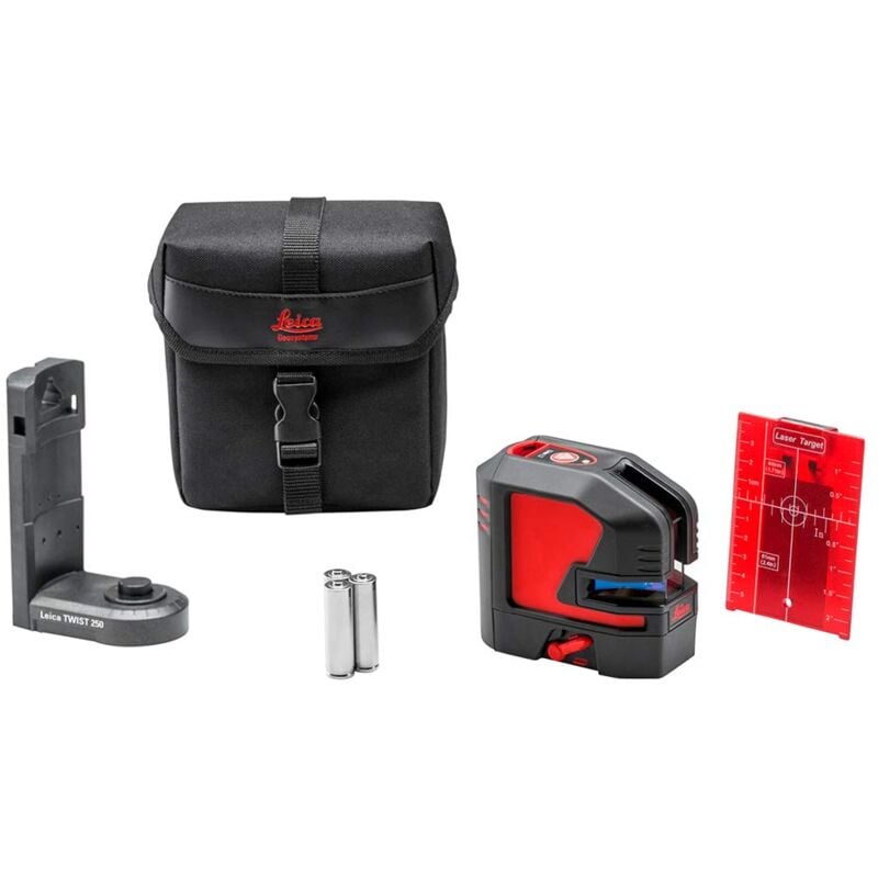 foto del prodotto leica geosystems leica lino l2 starter kit livella laser a 2 linee rosse 25 m