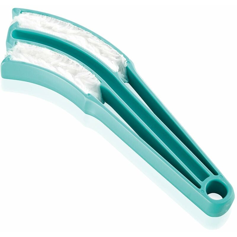foto del prodotto leifheit 41316 jalousetta pulisciveneziane, microfibra, verde, 2.5 x 5.9 x 21 cm