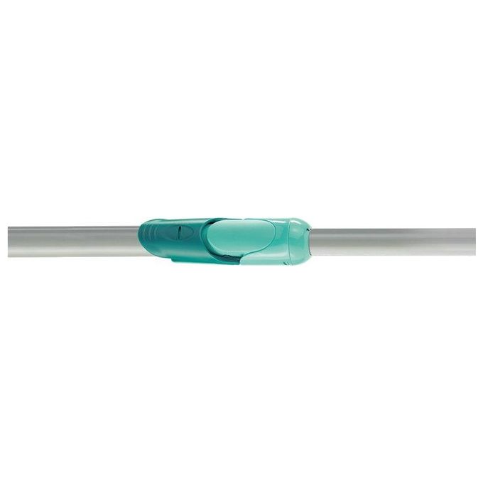 foto del prodotto leifheit manico per scopa clean twist grigio e verde
