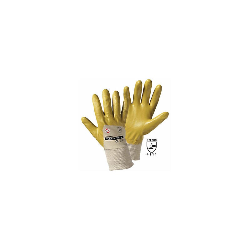 foto del prodotto leipold d hle guanti flex nitril giallo colore naturale