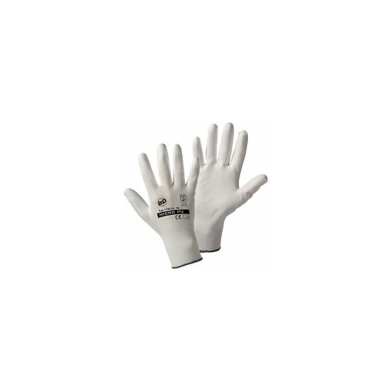 foto del prodotto leipold d hle guanti micro pu bianco conf da 24 paia