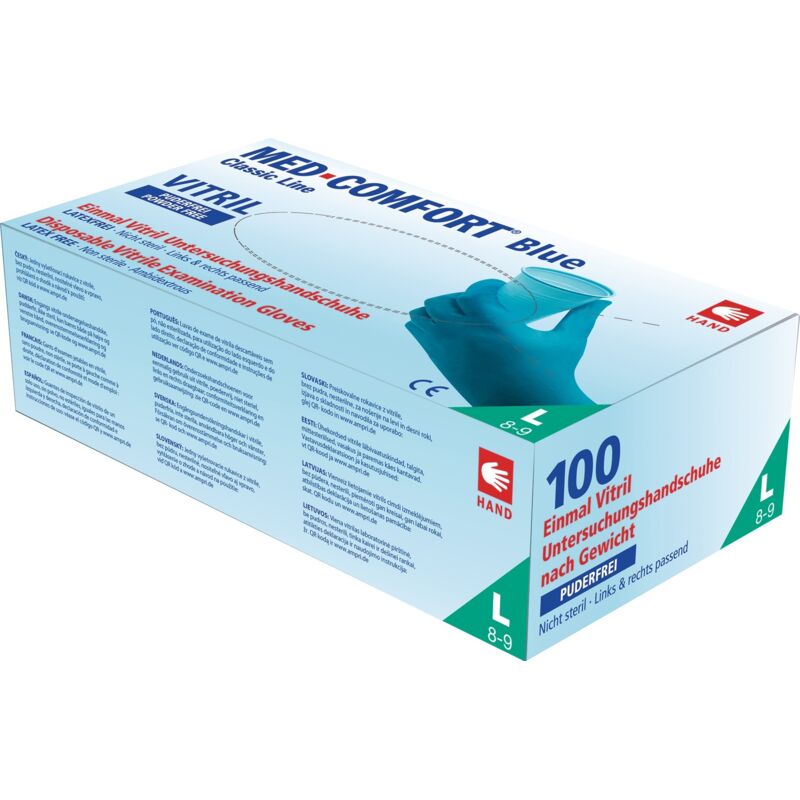 foto del prodotto leipold doehle 14683 xl 100 pz. nitrile, vinile guanto monouso taglia guanti 10, xl
