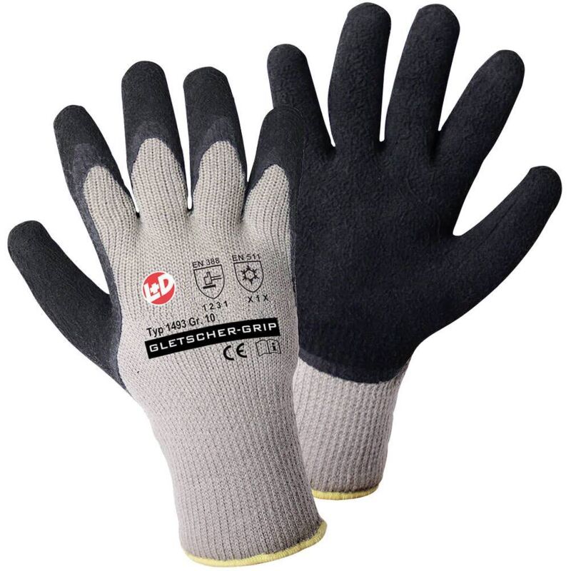 foto del prodotto leipold doehle gletscher grip 1493 10 poliacrilico guanto da lavoro taglia guanti 10, xl en 397 cat ii 1 paio a