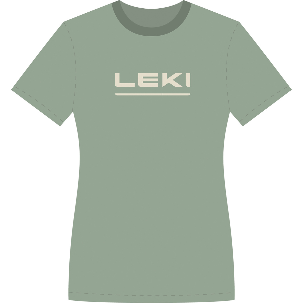foto del prodotto leki donna maglietta logo
