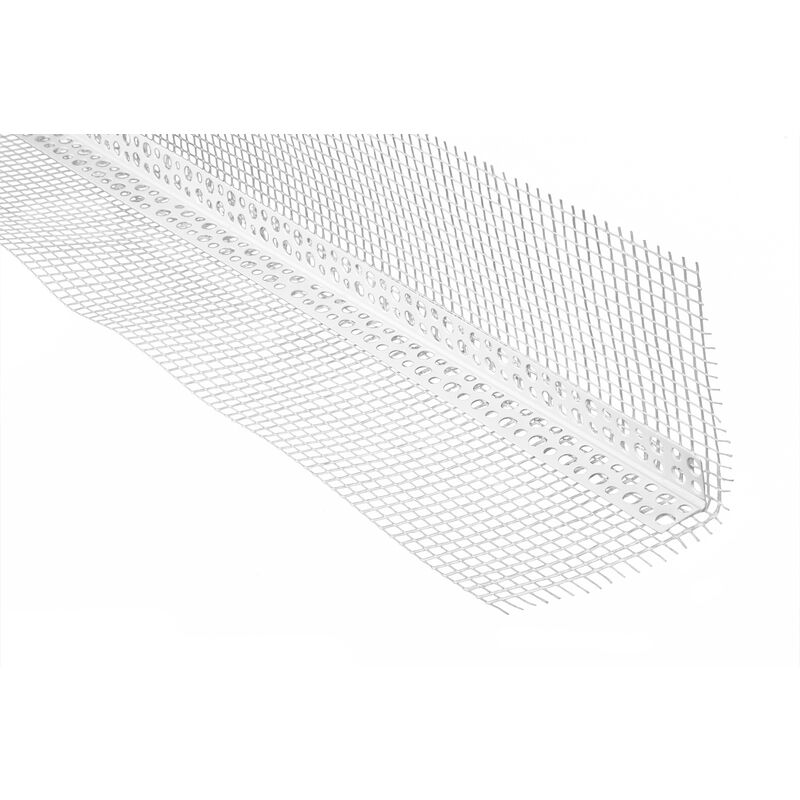 foto del prodotto lemal profilo angolare protezione dei bordi tessuto rinforzo pvc 10x10cm pt10 2 metri 1 modanatura