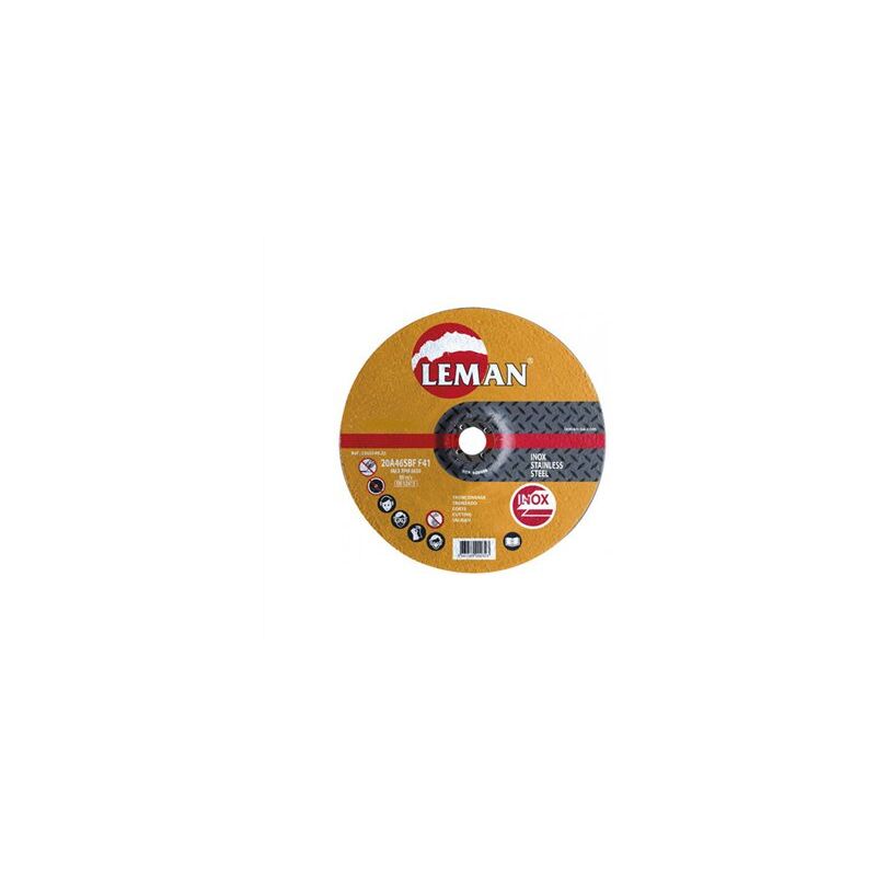 foto del prodotto leman disco da taglio in acciaio inox 125x1mm 1251049.25