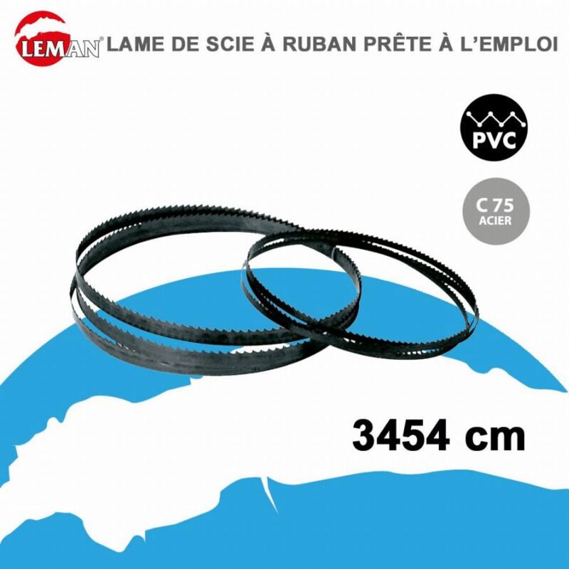 foto del prodotto leman lama a nastro per legno c75 3454 cmx15x0,6 dc6 lem24