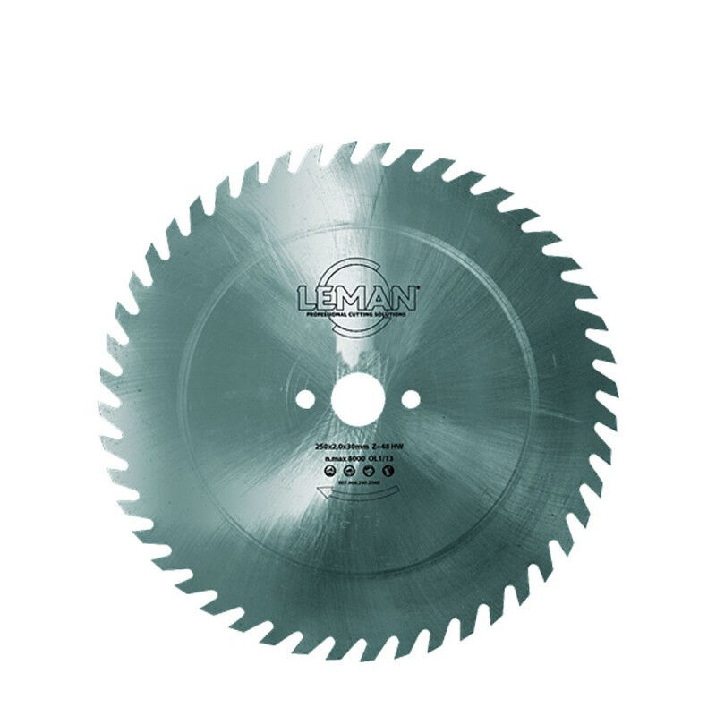 foto del prodotto leman lama circolare 966.550.2556 acciaio d550x2.5x30mm 56z