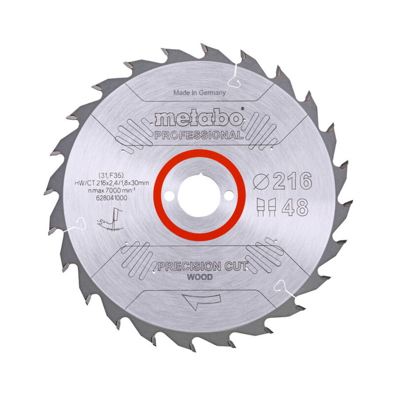 foto del prodotto leman lama pro precision cut wood hw ct 216x30, 48 wz 5 per sega circolare metabo