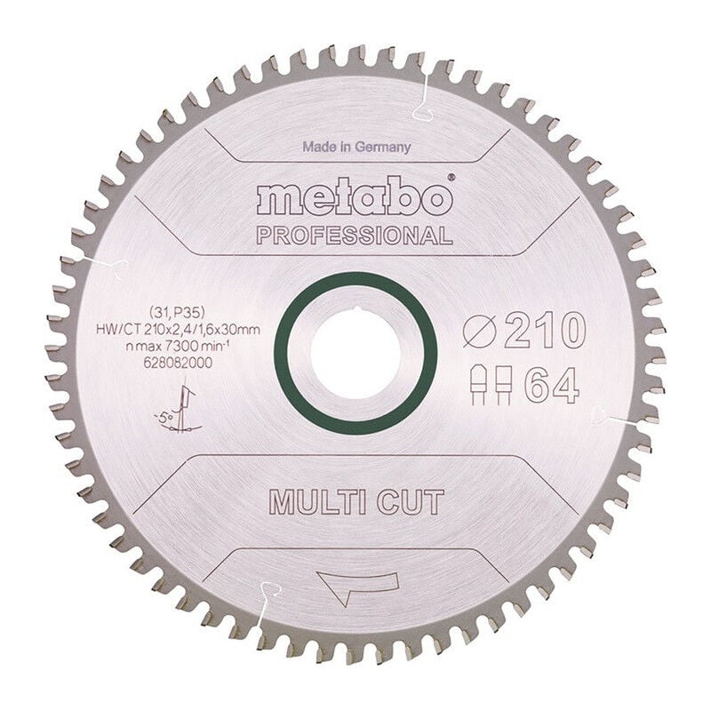 foto del prodotto leman lame de scie circulaire multi coupe professionnelle hw ct 315x30x2,4 1,8 d315xb2,4x30mm 96t.