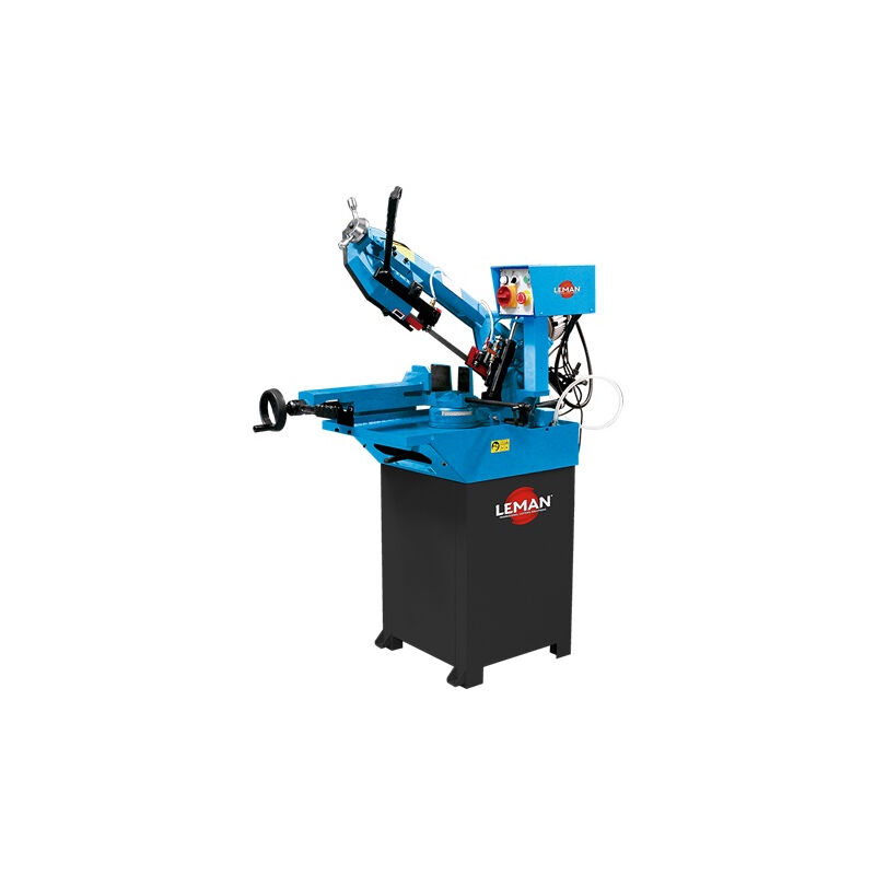 foto del prodotto leman sega a nastro manuale per metalli 170mm, 900w, lama 2110mm srm170
