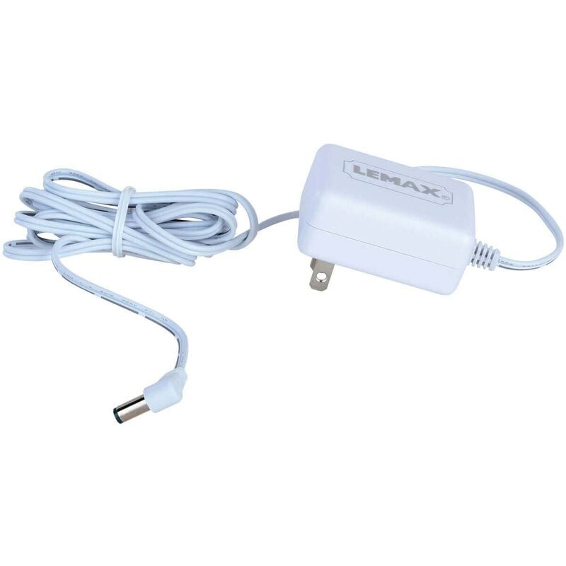 foto del prodotto lemax adattatore ad 1 uscita da 4,5 v bianco con spina per articoli