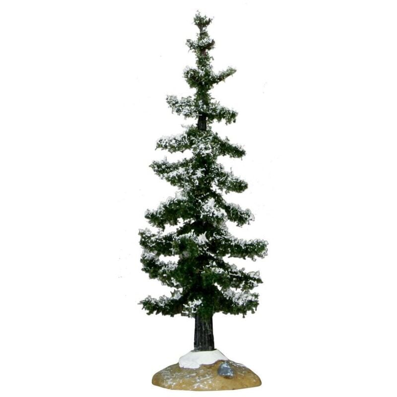 foto del prodotto lemax albero di natale blue abete , accessorio villaggio di natale in plastica piccolo