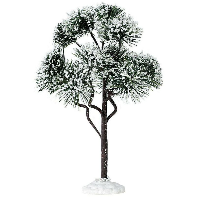 foto del prodotto lemax albero di natale mountain pine , accessorio villaggio di natale in metallo grande