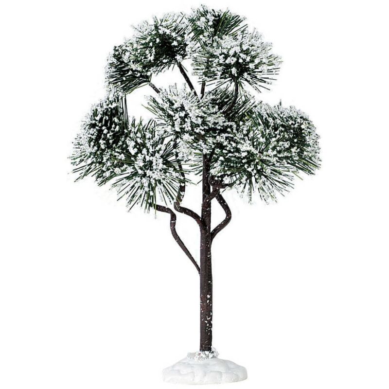 foto del prodotto lemax albero di natale mountain pine , accessorio villaggio di natale in metallo medio