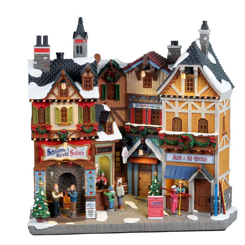 foto del prodotto lemax alpine winter shops 25869 villaggio di natale