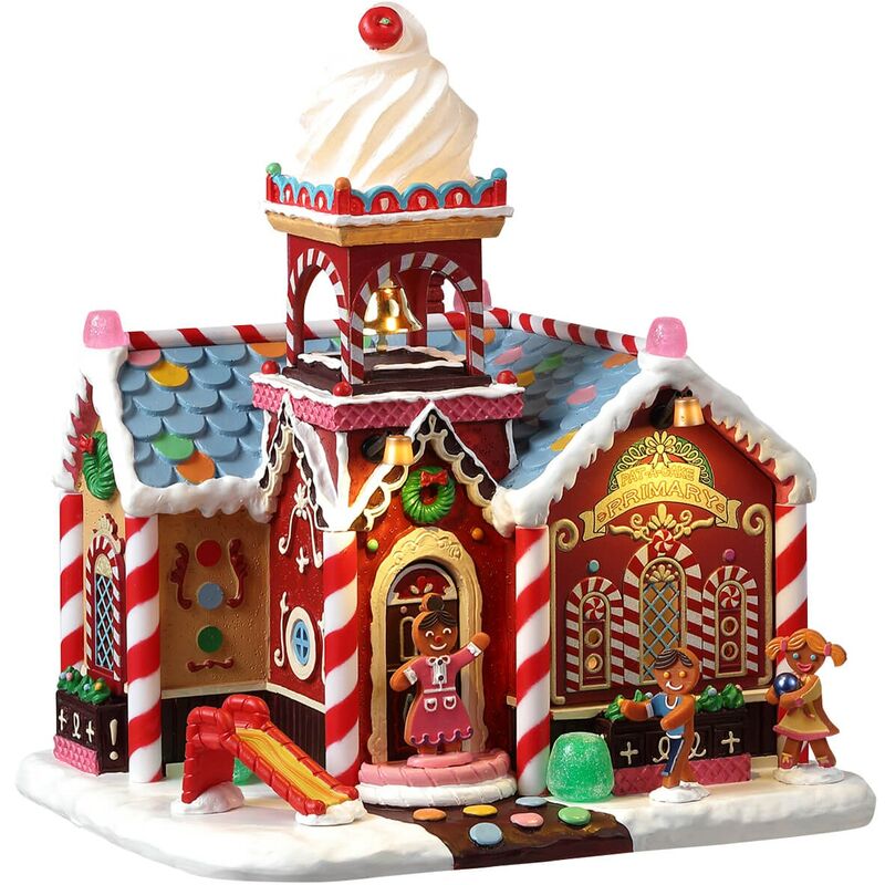 foto del prodotto lemax decorazione pat a cake primary per villaggio di natale e presepe, in resina da h 15,3 cm