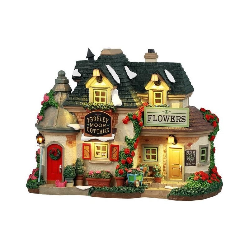 foto del prodotto lemax farnley moor cottage 45237 villaggio di natale