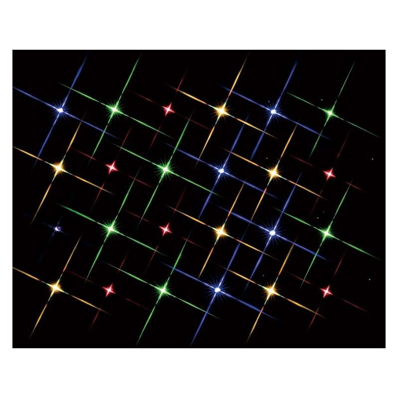 foto del prodotto lemax super bright 24 multi color light string b o 4.5v cod. 84382