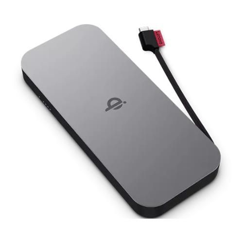 foto del prodotto lenovo 40allg1www batteria portatile ioni di litio 10000 mah carica wireless nero