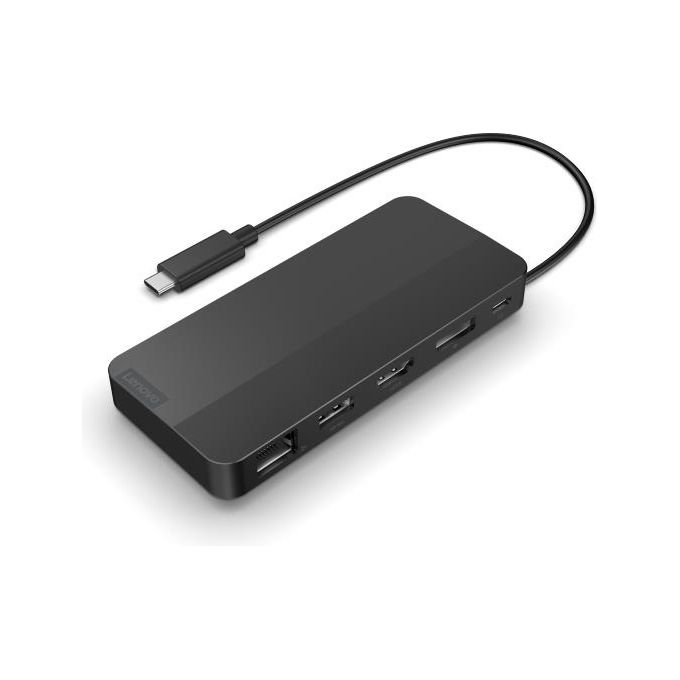 foto del prodotto lenovo 40b90000ww replicatore di porte e docking station per laptop cablato usb 3.2 gen 1 type c nero