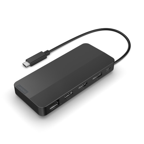 foto del prodotto lenovo 40b90100eu replicatore di porte e docking station per laptop cablato usb 3.2 gen 1 3.1 gen 1 type c nero