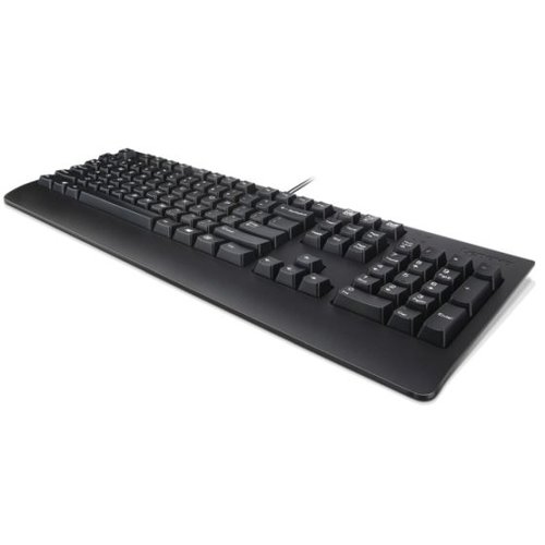 foto del prodotto lenovo 4x30m86899 tastiera ufficio usb italiano nero