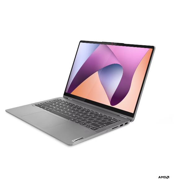 foto del prodotto lenovo ideapad flex 5 14abr8 amd ryzen 7 7730u ibrido 2 in 1 35,6 cm 14 touch screen wuxga 16 gb lpddr4x sdram 512 gb ssd wi fi 6 802.11ax windows 11 home italiano grigio