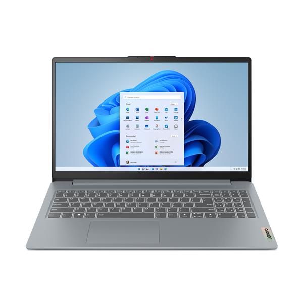 foto del prodotto lenovo ideapad slim 3 15amn8 amd ryzen 5 7520u computer portatile 39,6 cm 15.6 full hd 16 gb lpddr5 sdram 512 gb ssd wi fi 6 802.11ax windows 11 home italiano grigio