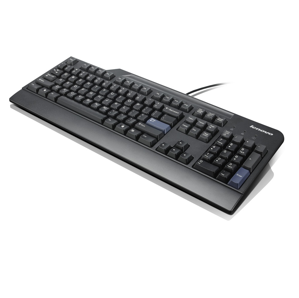 foto del prodotto lenovo preferred pro tastiera universale usb qwerty italiano nero