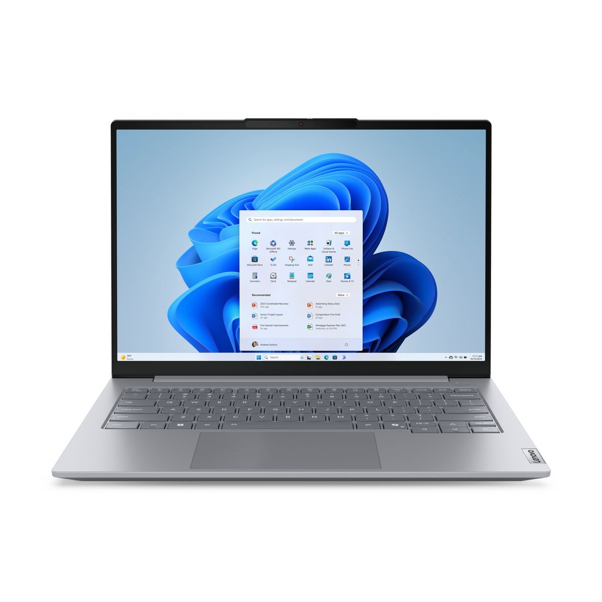 foto del prodotto lenovo thinkbook 14 g8 irl intel core 7 240h computer portatile 35,6 cm 14 wuxga 16 gb ddr5 sdram 512 gb ssd wi fi 6e 802.11ax windows 11 pro italiano grigio