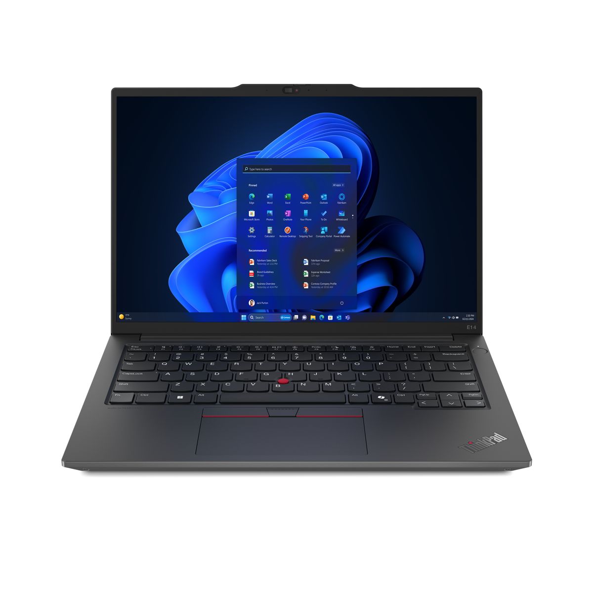 foto del prodotto lenovo thinkpad e14 gen 6 amd amd ryzen 5 7535hs computer portatile 35,6 cm 14 wuxga 16 gb ddr5 sdram 512 gb ssd wi fi 6e 802.11ax windows 11 pro italiano nero