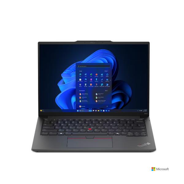 foto del prodotto lenovo thinkpad e14 gen 6 intel intel core ultra 7 155h computer portatile 35,6 cm 14 wuxga 16 gb ddr5 sdram 512 gb ssd wi fi 6e 802.11ax windows 11 pro italiano nero