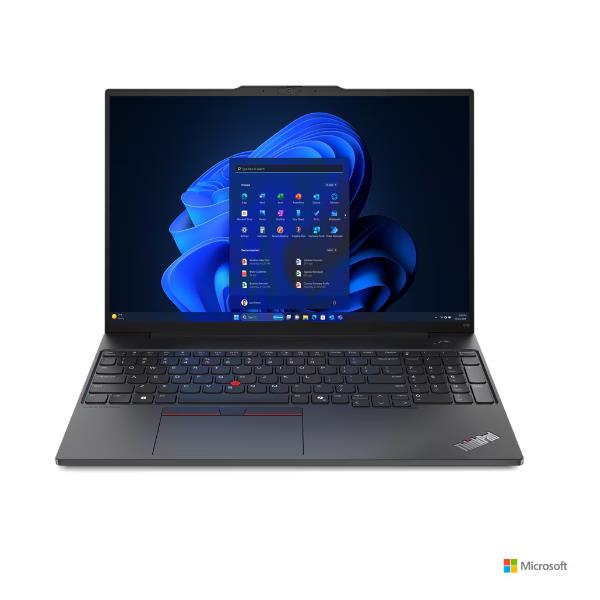 foto del prodotto lenovo thinkpad e16 gen 2 intel intel core ultra 7 155h computer portatile 40,6 cm 16 wuxga 16 gb ddr5 sdram 512 gb ssd wi fi 6e 802.11ax windows 11 pro italiano nero