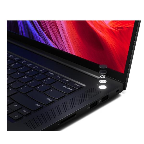 foto del prodotto lenovo thinkpad p1 gen 6 intel core i7 i7 13800h workstation mobile 40,6 cm 16 wqxga 32 gb ddr5 sdram 1 tb ssd nvidia rtx 3500 ada wi fi 6e 802.11ax windows 11 pro italiano nero