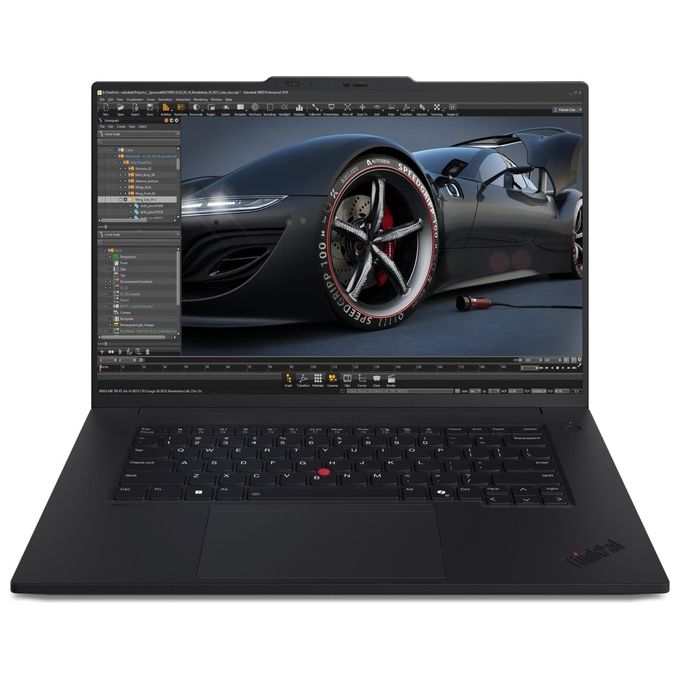 foto del prodotto lenovo thinkpad p1 intel core ultra 7 155h 32gb hd 1tb ssd nvidia geforce rtx 4060 16'' windows 11 pro
