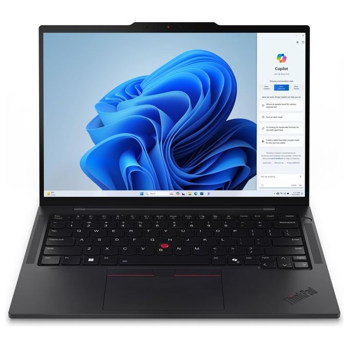 foto del prodotto lenovo thinkpad t14s intel core ultra 5 125u 16gb hd 512gb ssd 14'' windows 11 pro