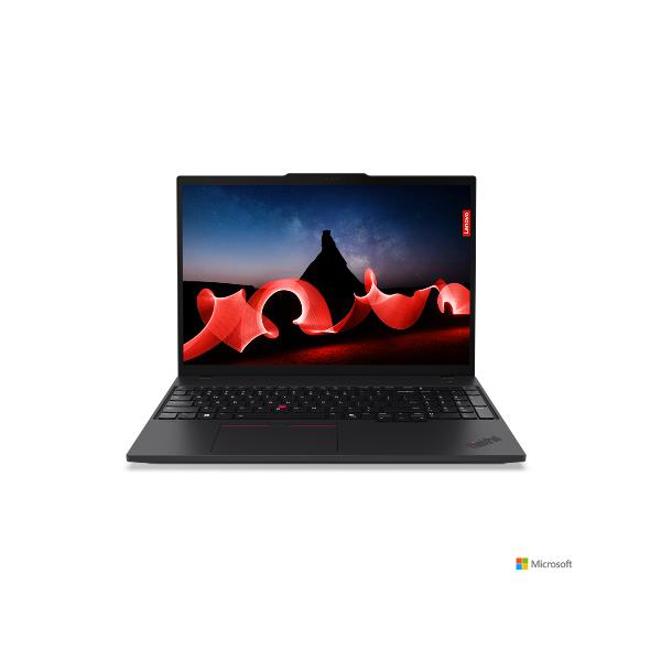 foto del prodotto lenovo thinkpad t16 gen 3 intel core ultra 7 155u computer portatile 40,6 cm 16 wuxga 32 gb ddr5 sdram 1 tb ssd wi fi 6e 802.11ax windows 11 pro italiano nero