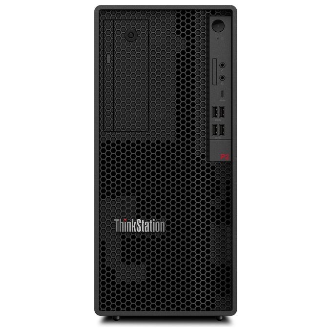 foto del prodotto lenovo thinkstation p2 i7-14700 32gb hd 1tb ssd nvidia geforce rtx 4060 windows 11 pro