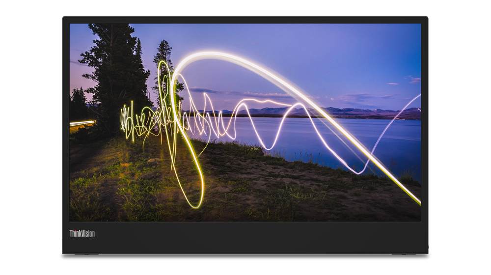 foto del prodotto lenovo thinkvision m15 led display 39,6 cm 15.6 1920 x 1080 pixel full hd nero