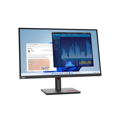 foto del prodotto lenovo thinkvision t27p 30 led display 68,6 cm 27 3840 x 2160 pixel 4k ultra hd nero