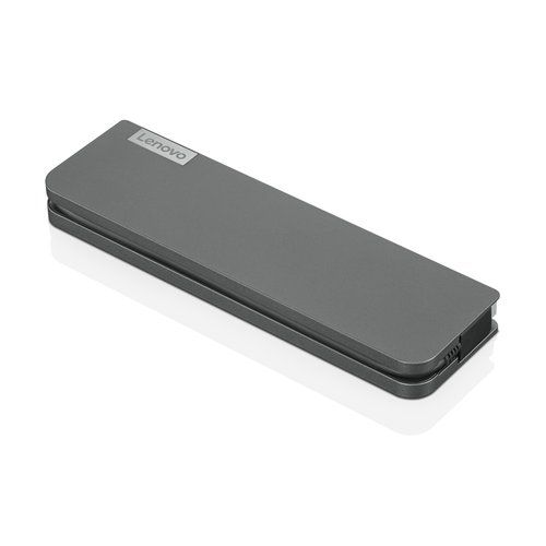 foto del prodotto lenovo usb c mini dock cablato usb 3.2 gen 1 3.1 gen 1 type c grigio