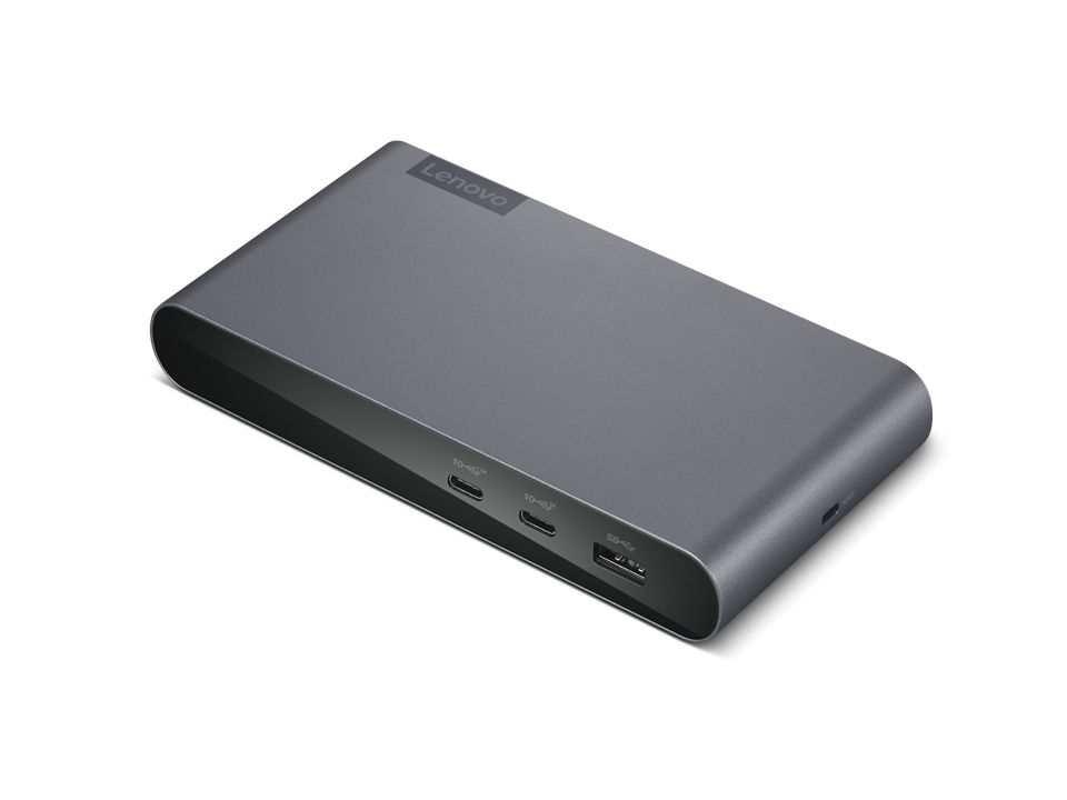 foto del prodotto lenovo usb c universal business dock cablato 2 x usb 3.2 gen 2 3.1 gen 2 type c grigio