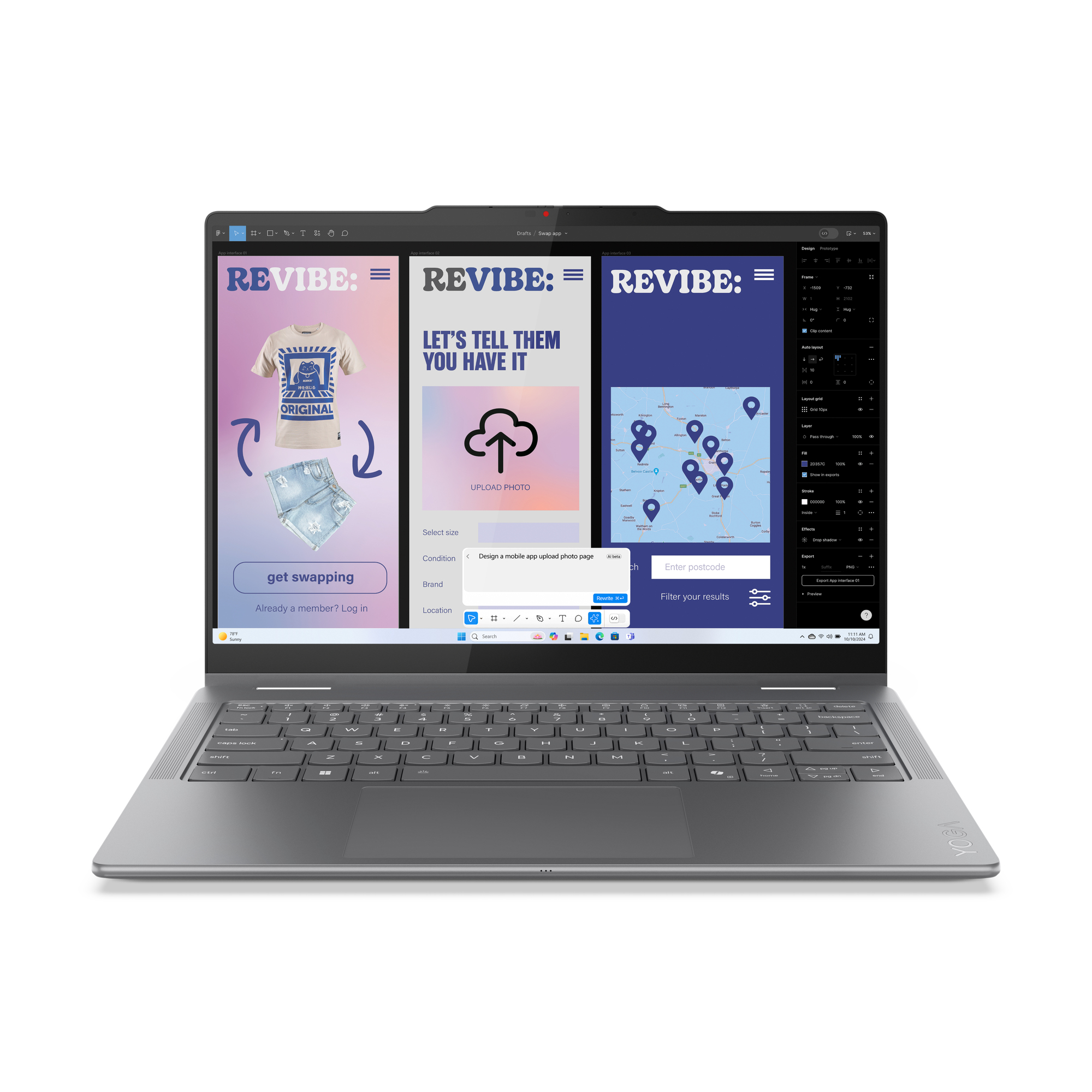 foto del prodotto lenovo yoga 7i 2 in 1 convertibile 14 intel core ultra 7 serie 2 16gb 512gb