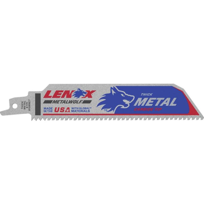 foto del prodotto lenox 2014220 lama per sega a sciabola hm lazer ct per metallo 2mm 152x25x1,3mm lunghezza lama della sega 152 mm 1 pz.