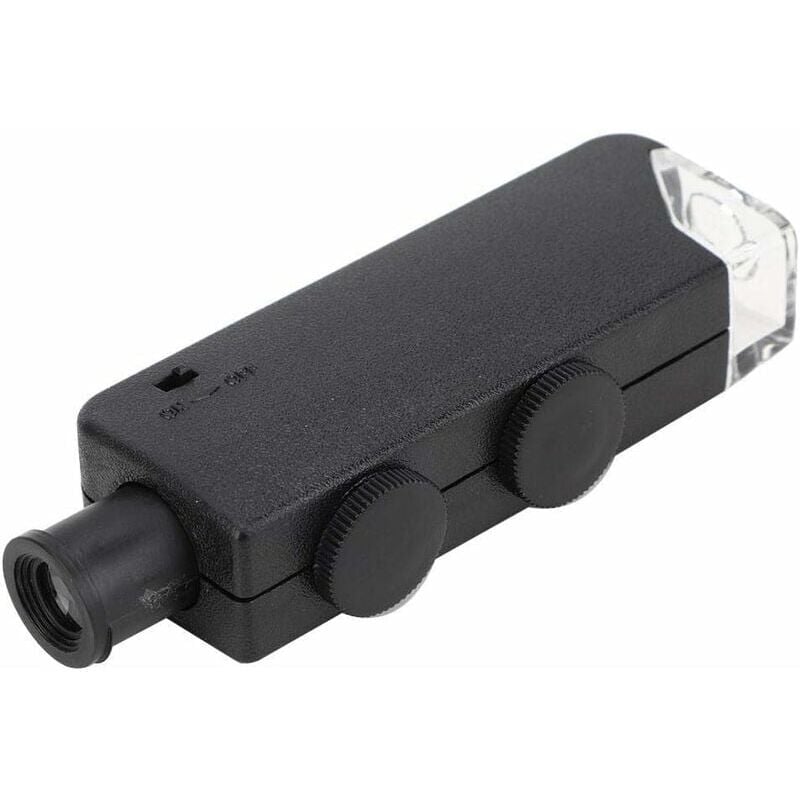 foto del prodotto lente d ingrandimento portatile tascabile per microscopio illuminato a led regolabile 60 100x per l osservazione