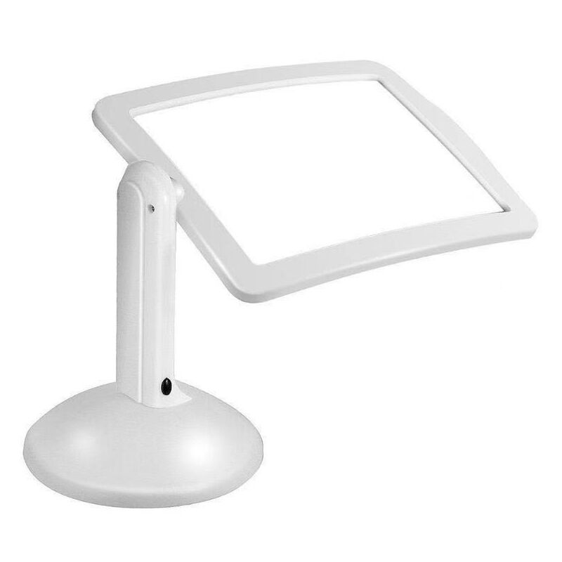 foto del prodotto lente d ingrandimento rettangolare con luce led 5x per libri, ipovedenti, anziani, cucito, gioielli sollbry
