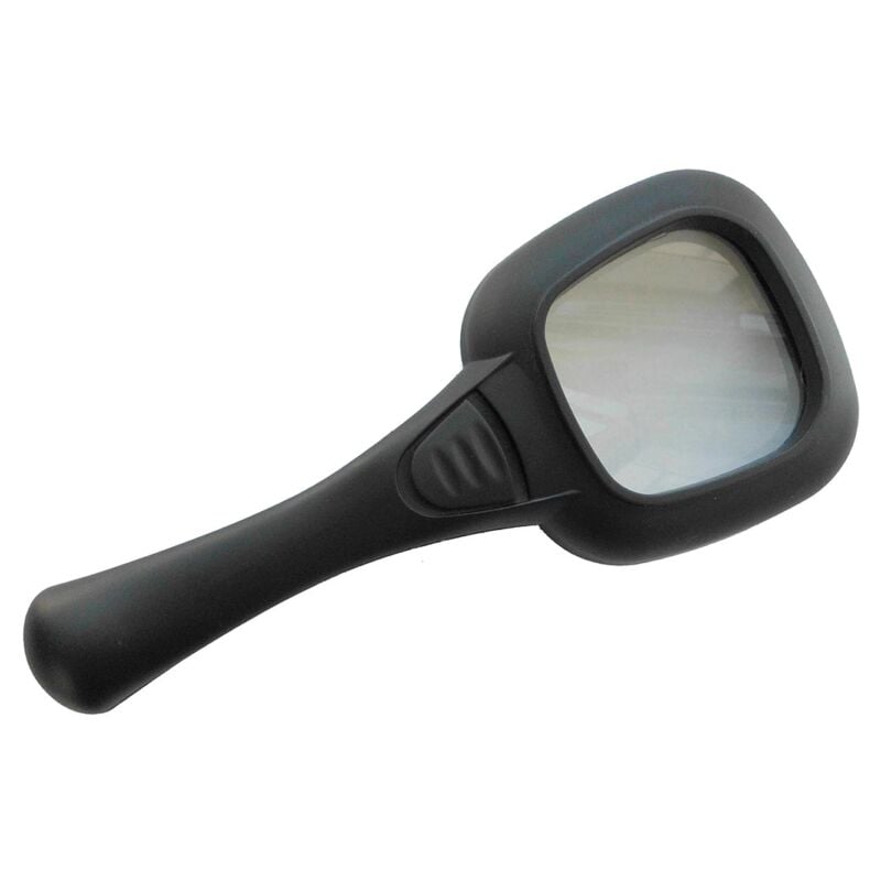 foto del prodotto lente di ingrandimento con led e luce uv