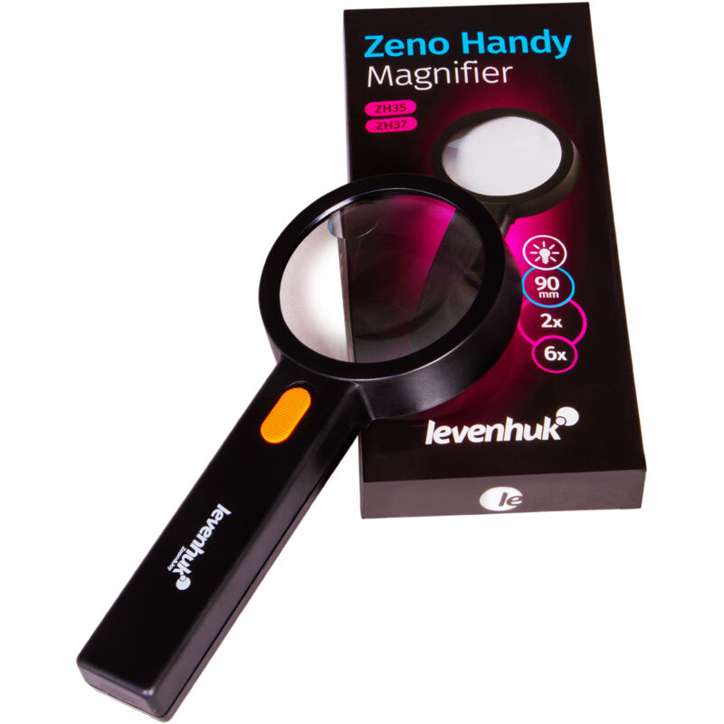 foto del prodotto lente di ingrandimento levenhuk zeno handy zh37