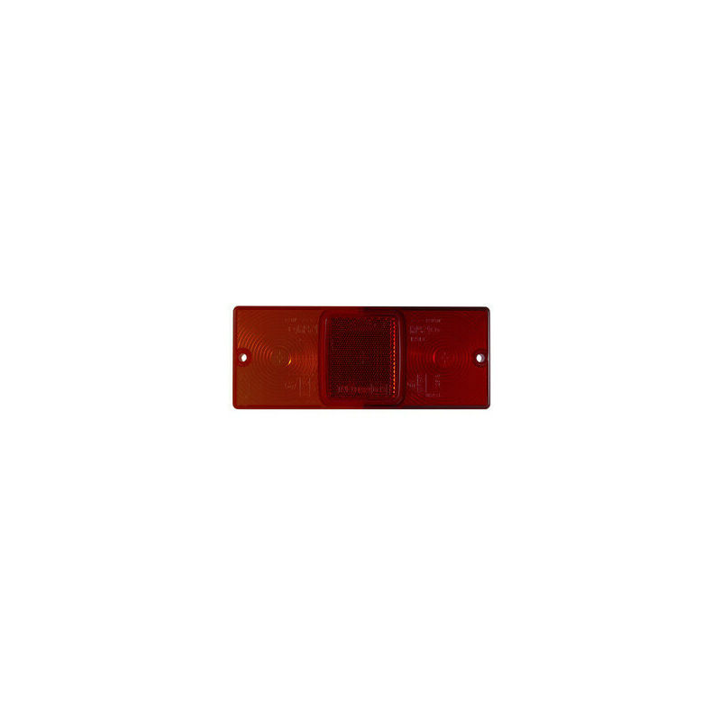 foto del prodotto lente di ricambio fanale posteriore dx sx a 3 luci per art. 06112 e 02851